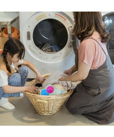 Rumyve 4pcs Clean Laundry Balls Silicone Laundry Balls Reusable Tumble Dryer Fabric Softener Washing Machine Balls - Buy Online on GoSupps.com