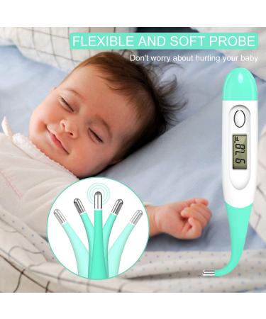 Digital Fever Thermometer for Babies, Kids & Adults - Green - Medical Grade - Buy Online on GoSupps.com