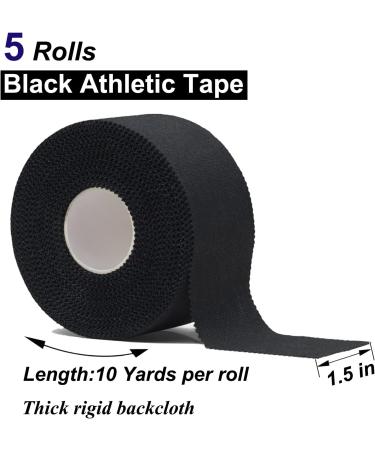 ADMITRY Zinc Oxide Tape (3 Rolls) - Black Athletic Tape for Sports Strapping & Blister Prevention - Buy Online on GoSupps.com