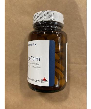 Metagenics - MyoCalm - Muscle Support Formula with Calcium Magnesium Passionflower and Valerian - 60 Tablets - Buy Online on GoSupps.com