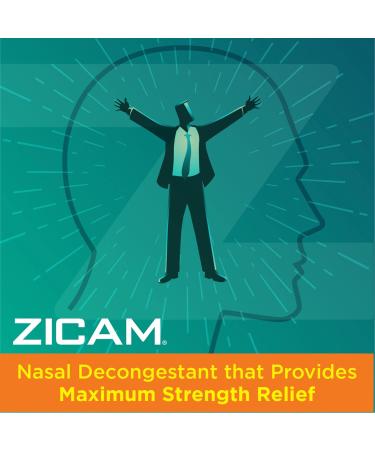 Zicam Intense Sinus Relief No-Drip Nasal Spray with Menthol & Eucalyptus - 0.5 oz - Buy Online on GoSupps.com