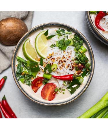 Reishunger Creamy Organic Coconut Milk 4 x 250ml - Premium Quality Additive-Free - Ideal for Asian Curries & Creamy Soups - Buy Online on GoSupps.com