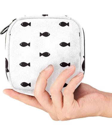 Feminine Product Storage Bag - Tiddler Pattern for Women & Girls - Buy Online on GoSupps.com