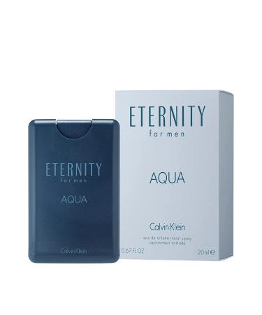 Calvin Klein Eternity for Men AQUA Eau de Toilette 0.67 Fl Oz - Pack of 1 - Buy Online on GoSupps.com