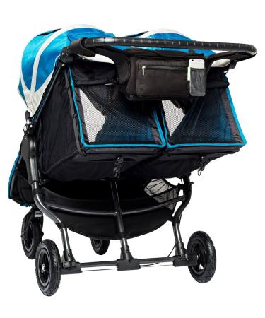 Ethan & Emma Double Stroller Organizer with Cup Holders - Fits Both Single & Double Strollers - Secured Fit & Extra Storage - Universal Stroller Organizer and Stroller Accessory - Buy Online on GoSupps.com