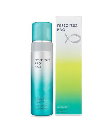 Restorsea PRO Foaming Cleanser Sulfate-Free Face Wash with Aquabeautine XL & Songyi Mushroom Gently Exfoliates Brightens Clears Pores For Normal to Oily Skin Hypoallergenic 6.7 Oz - Buy Online on GoSupps.com