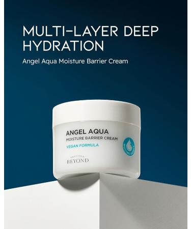 BEYOND Angel Aqua Moisture Barrier Cream - Vegan Deeply Nourishing Face Moisturizer (Pack of 2 5.1 fl oz Each) with Hyaluronic Acid & Shea Butter for Ultimate Hydration - Buy Online on GoSupps.com