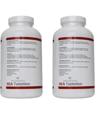8 Essential Amino Acids - 480 Vegan Tablets | Optimal Ratio L-Leucine L-Valine L-Isoleucine & More | International Shipping - Buy Online on GoSupps.com