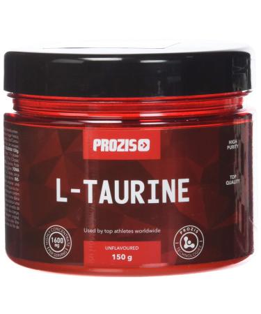 Prozis L-Taurine 150 g Nature Amino Acid Supplement to Support the Heart, Muscle and Brain - Effective Energy Booster