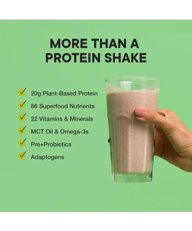 VitaHustle ONE Plant-Based Protein Superfood - Vanilla Bean 10 Servings | Buy Internationally - Buy Online on GoSupps.com