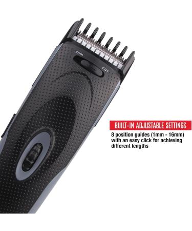 Buy Barbasol Hair Clipper & Beard Trimmer for Men - Adjustable Combs USB Rechargeable - International Shipping Available - Buy Online on GoSupps.com