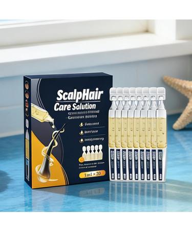 Croissance Capillaire Augmentation du Volume Capillaire | Formule de Restauration de la Sant du Cuir Chevelu | pour Femmes Hommes Coiffeurs Propri taires de Salon Adultes Enthousiastes 20pcs - Buy Online on GoSupps.com