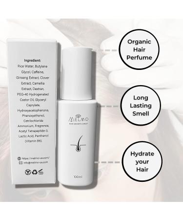 MELMO Hair Growth & Thickening Treatment - 100ml | Hydrating Hair Care for Women & Men | Hair Volumizer for All Hair Types - Buy Online on GoSupps.com