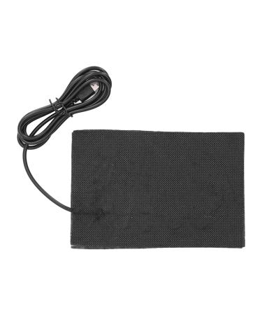 Risegun 10*15cm Heating Pad Foldable Wrapped Waist Belt Heater 5V Carbon Fiber Electric Heating Blanket