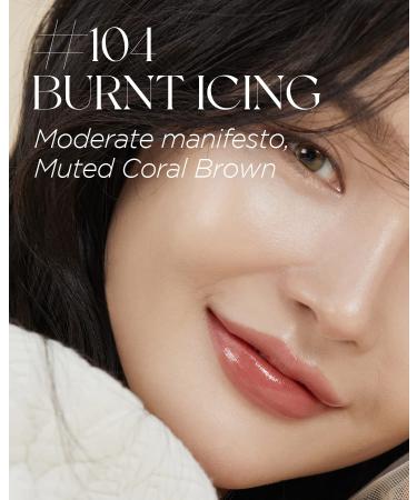 EQUMAL Non-Section Glowy Tint 104 BURNT ICING - Transparent & Flexible Lip Makeup for Glossy, Moisturizing Finish - 0.18 fl.oz - Buy Online on GoSupps.com