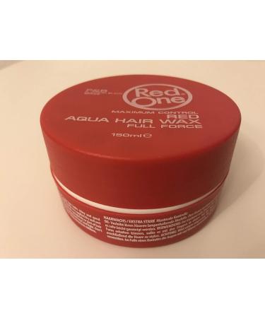 RedOne Maximum Control Aqua Hair Gel Wax RED Full Force 150ml - Extra Strong Strawberry for Ultimate Hold | Buy Online Internationally - Buy Online on GoSupps.com