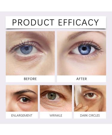 Retinol Intense Reactivating Eye Cream Korean Anti-Aging Repair Eye Cream Retinol Eye Cream Instant Lift Plus Retinol Intense Reactivating Serum Retinol for Anti-Aging Skin (2) - Buy Online on GoSupps.com