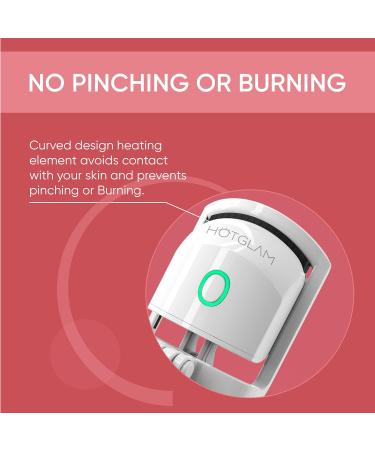 Electric Heated Eyelash Curler | Rechargeable Lash Curler for Long Lasting Results | Two Heating Modes for Effortless Beauty - Buy Online on GoSupps.com
