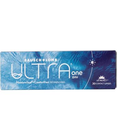 Bausch + Lomb Ultra One Day Contact Lenses - Daily Soft Lenses BC 8.6mm Dia 14.2mm -1.75 Diopters 30 Pack - Premium Quality Shipping Internationally - Buy Online on GoSupps.com