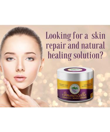 Immortelle Magic Cream 4 oz - Tesla's Origin Miracle Ointment for Cut, Wound, Scars, Stretch Marks - Natural Immortelle Oil Formula - Buy Online on GoSupps.com
