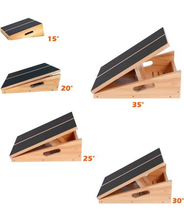 Professional Slant Board Calf Stretcher Slant Board  5 Positions Adjustable Slant Board for Calf Stretching Incline Board - Buy Online on GoSupps.com