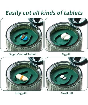 3-in-1 Pill Grinder & Crusher - Universal Pill Cutter for Fine Powder Medicine Storage | Shop Internationally - Buy Online on GoSupps.com