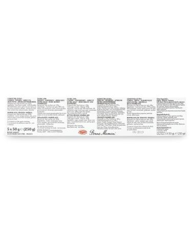 Buy Bonne Maman Confitura Delicatessen 5x50g - Gourmet Fruit Jam (250g) | International Shipping - Buy Online on GoSupps.com