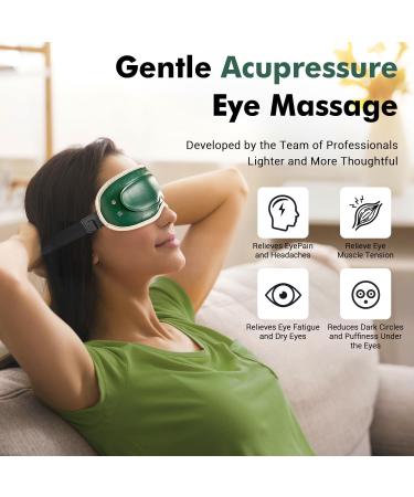 Cordless Heated Eye Mask | Cooling & Washable Eye Compress for Migraines & Dry Eyes | Vision Window Design | Perfect Gift for Men & Women - Buy Online on GoSupps.com