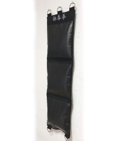 Canvas & PU Leather Wing Chun Wall Punching Bag - Three Sections (Unfilled) - Buy Online on GoSupps.com