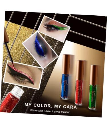 HAPINARY 3pcs Eyeliner Liquid Pen Eyeliners for Women Waterproof Metallic Eyeliner Colored Eyeliner Pencils - Buy Online on GoSupps.com