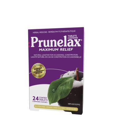 Prunelax Natural Laxative Maximum Relief 24 ct