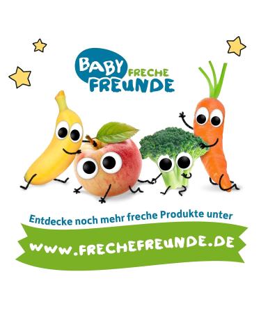 Organic Baby Cheeky Friends Biscuits - Vegan Banana Cookies (7 Pack) | Sugar-Free Snack for Babies 8 Months & Up - Buy Online on GoSupps.com