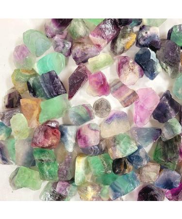 Natural Crystal Rough Natural Raw Rainbow Fluorite Crystals Rough Stones Crystals Gemstones Specimens Collectible Home Decor (Size : 100g) - Buy Online on GoSupps.com