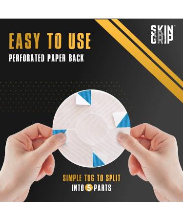 Skin Grip Freestyle Libre 2 Adhesive Patches - 20 Pack Blue | Waterproof & Sweatproof Sensor Cover for 10-14 Days - Buy Online on GoSupps.com