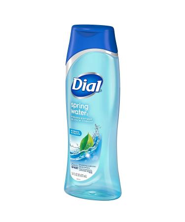 Dial Springwater Body Wash 16 oz - Hydrating and Refreshing Shower Gel - Buy Online on GoSupps.com