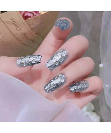 7 Boxes Luminous Nail Glitters Nail Sequins 7 Colours 3D Holographic Glitter Nail Flakes for Nail Art Decals Nail Glitter Sequins Nail Art Design Nail Decorations for Women Girls - Buy Online on GoSupps.com