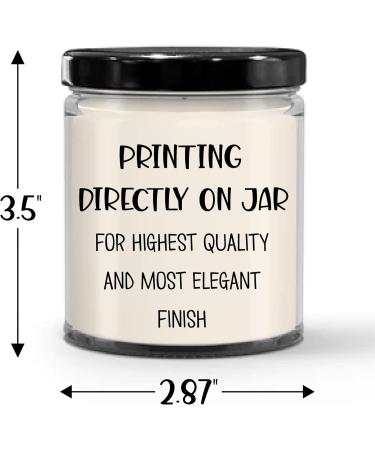 BJ Candle for Him - Funny Anniversary & Valentine's Gift for Husband Boyfriend Fiance | 9oz Vanilla Scented Soy Wax Candle - Buy Online on GoSupps.com