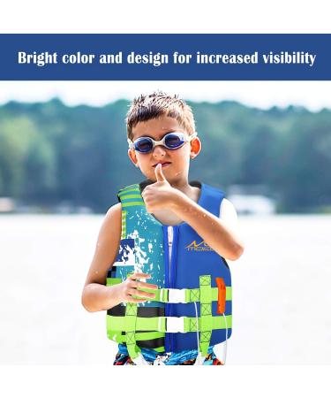 MoKo Kids Swimming Vest - Clearanced Swim Vests for Toddlers - S/M/L Indigo Size - Buy Online on GoSupps.com