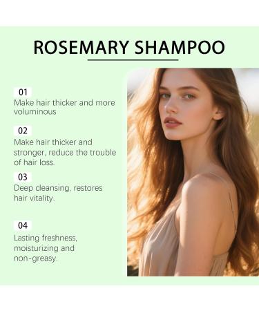  CongRong Hydrolyzed keratin shampoo with rosemary nourishes and regenerates thinning hair and combats hair loss natural thickening and strengthening formula adds volume promotes growth - Buy Online on GoSupps.com