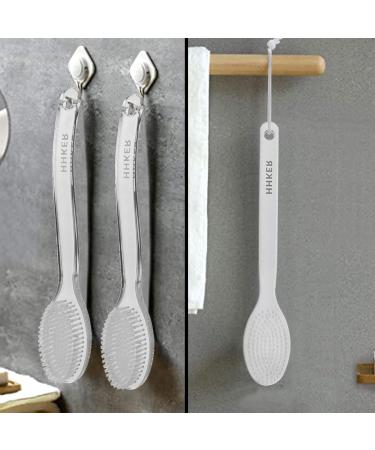 Buy Hhker Comfortable Shower Brush - Long Handle Soft Nylon for Gentle Exfoliation & Skin Health - Ideal for Men & Women - Buy Online on GoSupps.com