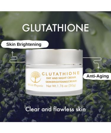 Glutathione Day & Night Cream for Radiant Skin | Anti-Wrinkle Glow & Softness - 50gm | Men & Women - Buy Online on GoSupps.com