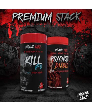 Insane Labz Kill H20 Diuretic with Dandelion Root & Green Tea Extract - Bloating Relief & Water Retention Reduction - 20 Servings - Buy Online on GoSupps.com