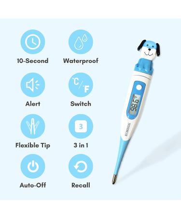 BV Medical AnimaTemps Dog Digital Thermometer - Accurate and Easy-to-Use - Buy Online on GoSupps.com