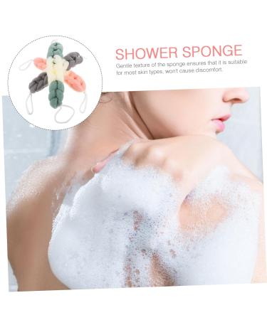 3pcs Bathing Loofah Scrubber Set - Shower Supplies for Women | Polyester Cotton Back Rub & Clean | International Shipping Available - Buy Online on GoSupps.com