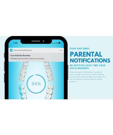 Buy Blu Smart Bluetooth Kids Toothbrush - Live Tracking App Rechargeable Electric - Promotes Healthy Brushing Habits (Pink - Buy Online on GoSupps.com