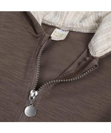 Kids Tales Newborn Baby Winter Rabbit Ear Hooded Romper 18-24 Months - Color 02 - Buy Online on GoSupps.com
