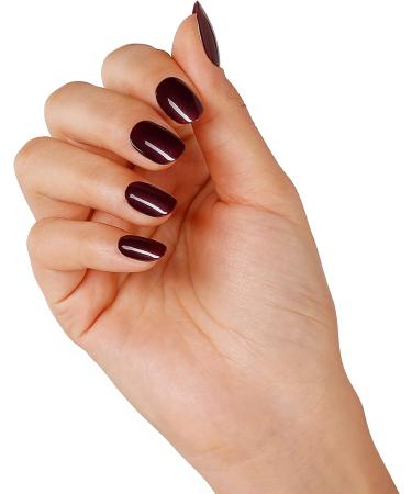 Bluesky Gel Nail Polish Dark Burgundy A007 - Long Lasting Chip Resistant 10 ml - Requires UV LED Lamp - Pack of 1 - Buy Online on GoSupps.com