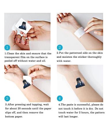 Wednesday Birthday Party Supplies - 60PCS Temporary Tattoos for Kids, Cute Fake Stickers for Boys and Girls - Cartoon Party Decorations and Favors - Buy Online on GoSupps.com