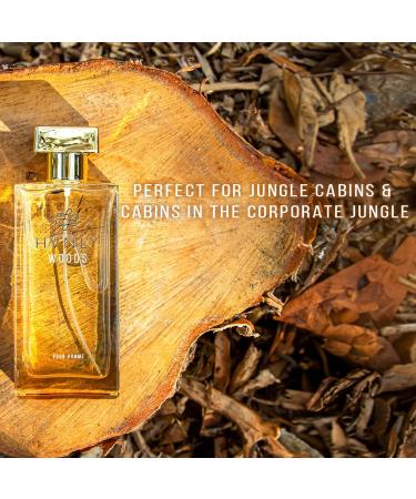 HVNLY Woods Perfume for Men | Eau De Parfum Long Lasting Men's Perfume | Woody Fragrance For Him 3.4 oz (Pack of 1) Multi Wood 3.38 Fl Oz (Pack of 1) - Buy Online on GoSupps.com
