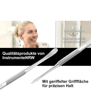 Cuticle Pusher Gel Spatula Premium Nail Cleaner for Perfectly Groomed Nails | Worldwide Shipping - Buy Online on GoSupps.com